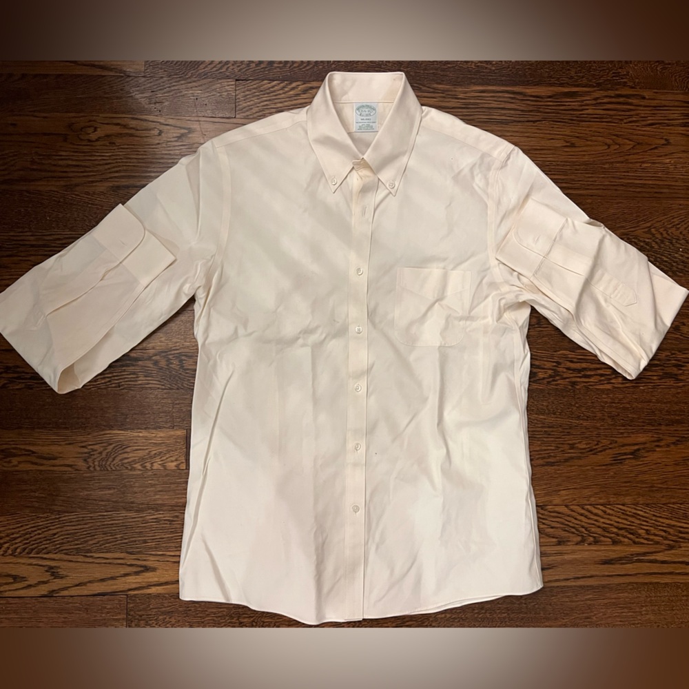 Brooks Brothers Men's Milano (Slim) Fit Button Up Sport Shirt